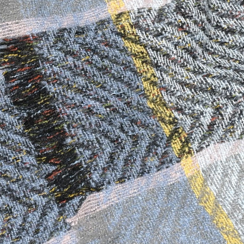 Checkered Shawl Scarf