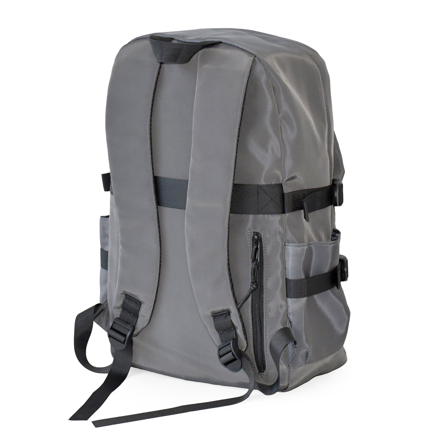 Large Double Buckle Flap Front Backpack