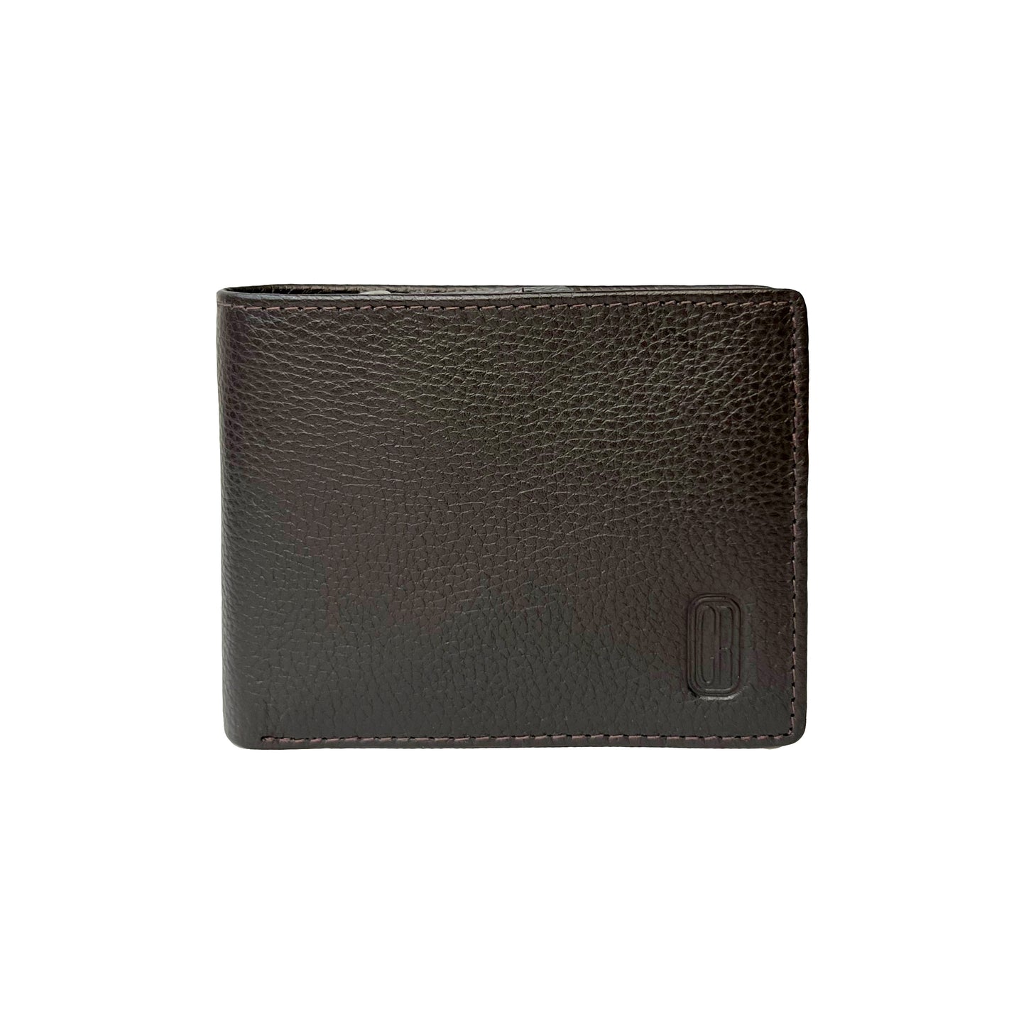 Men's Slim Wallet With Zippered Pocket