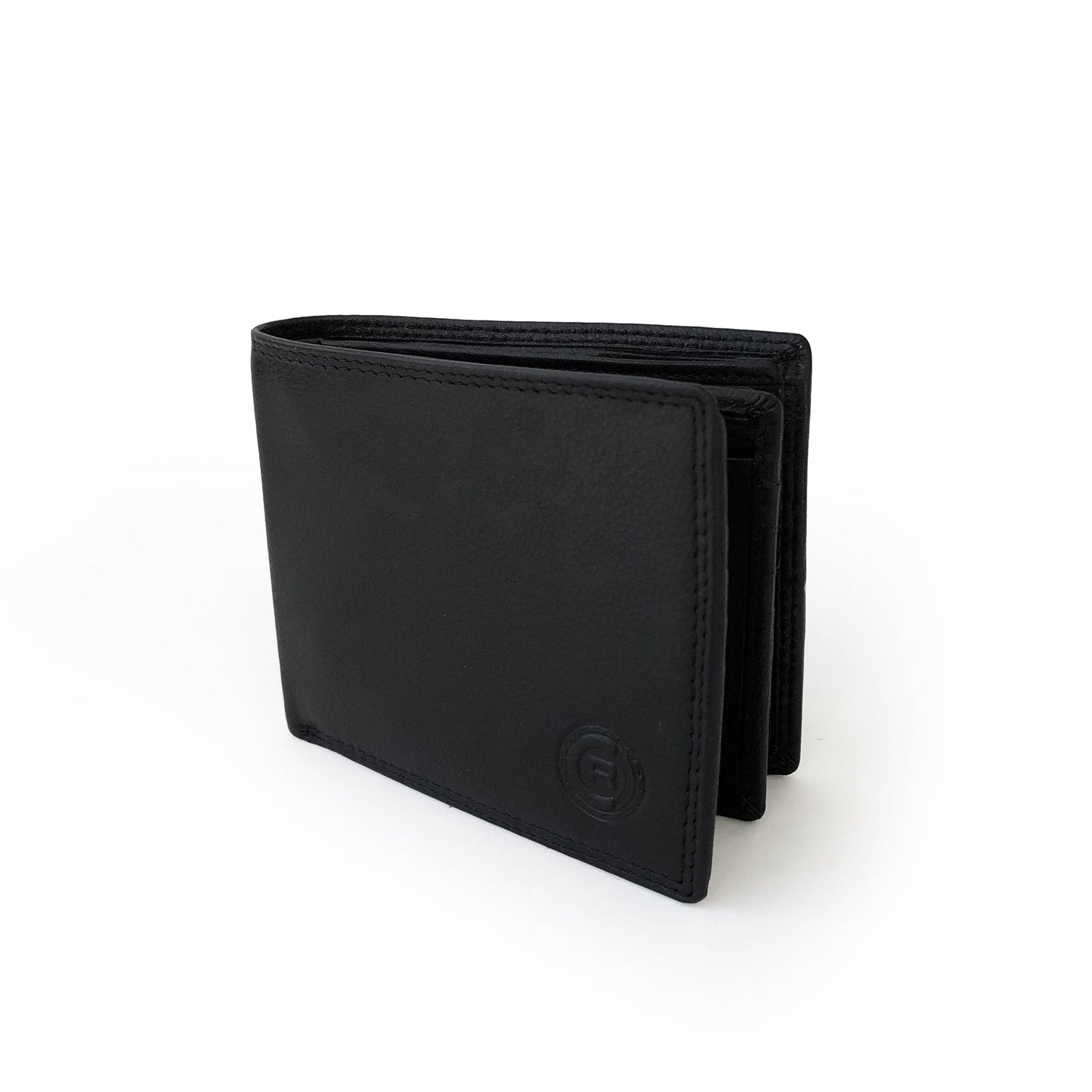 Men's Slimfold Wallet with Center Wing