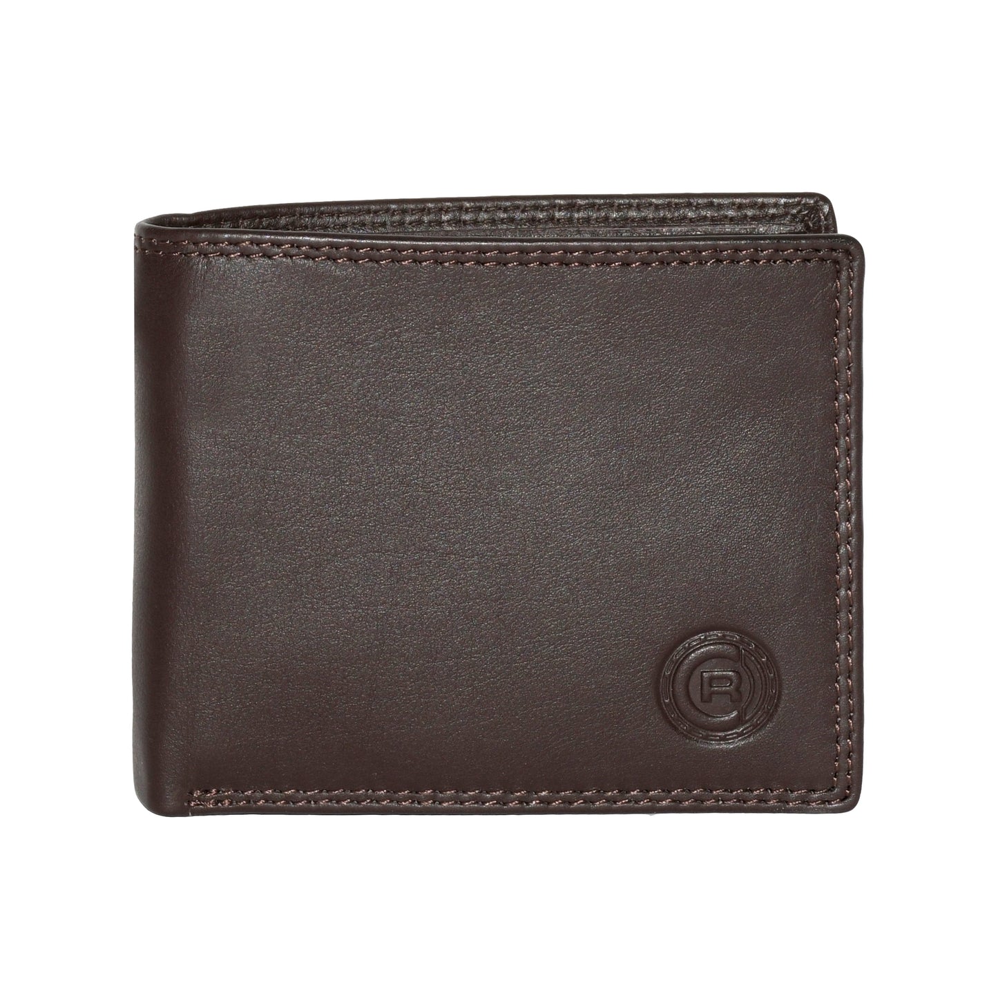 Men's Slimfold Wallet with Center Wing