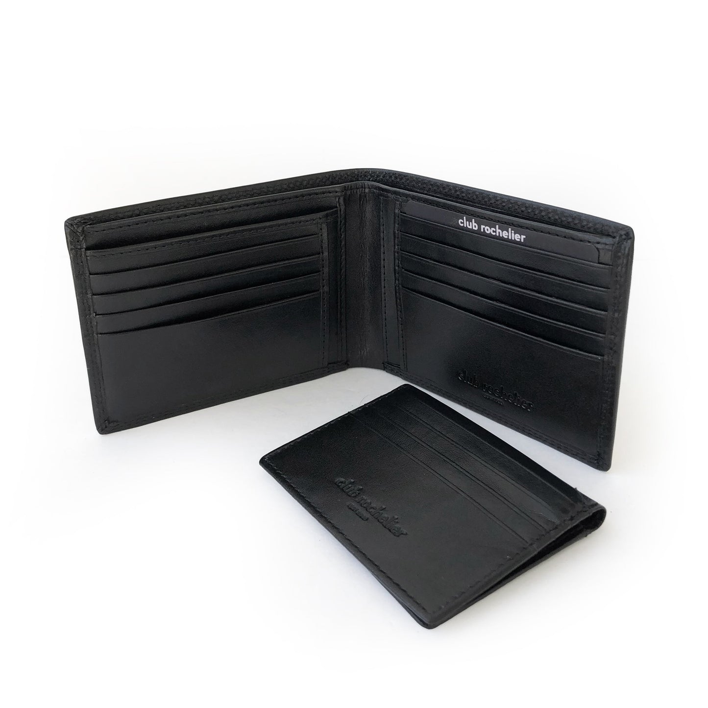 Men's Wallet with Removable Flap