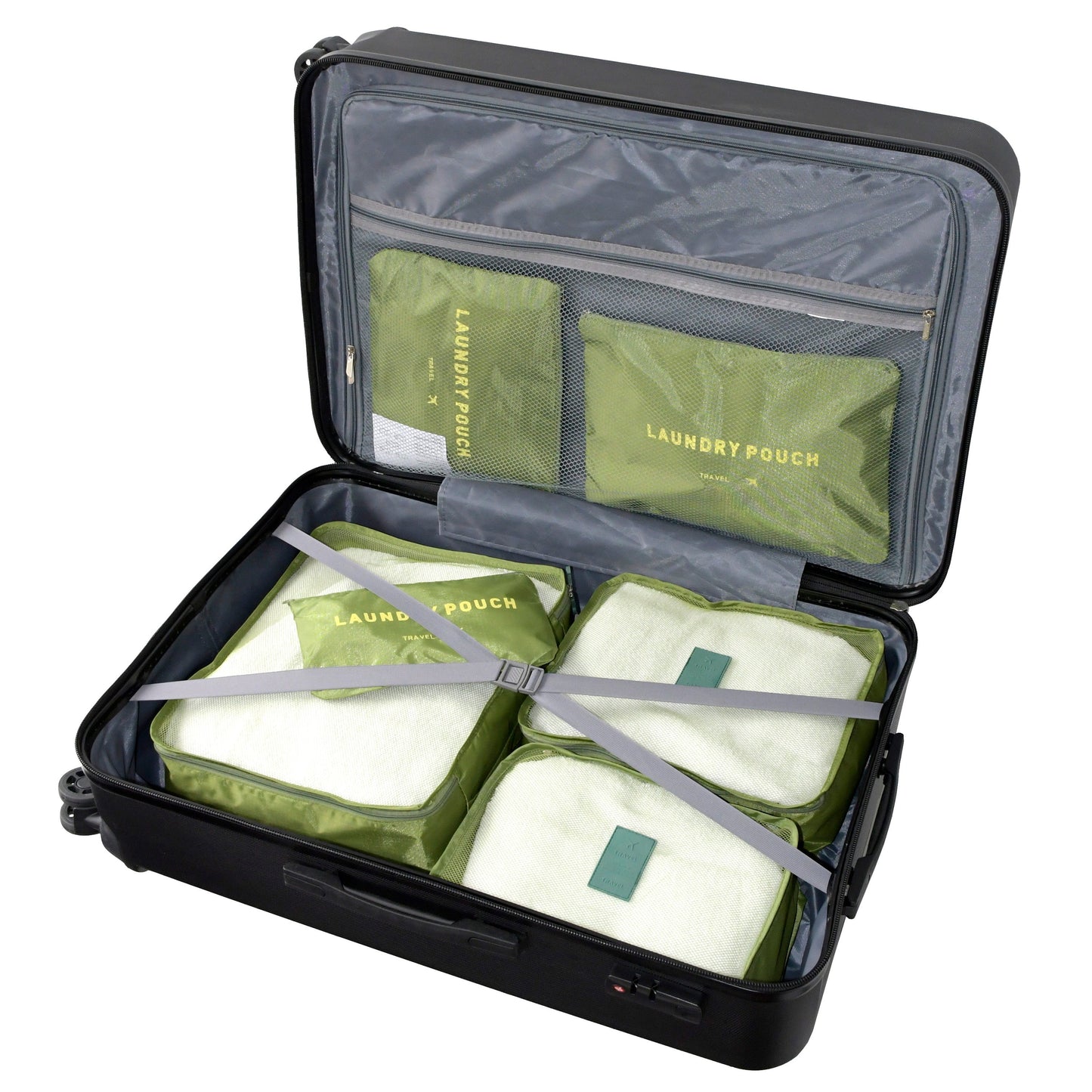 6 Piece Set Luggage Organizer