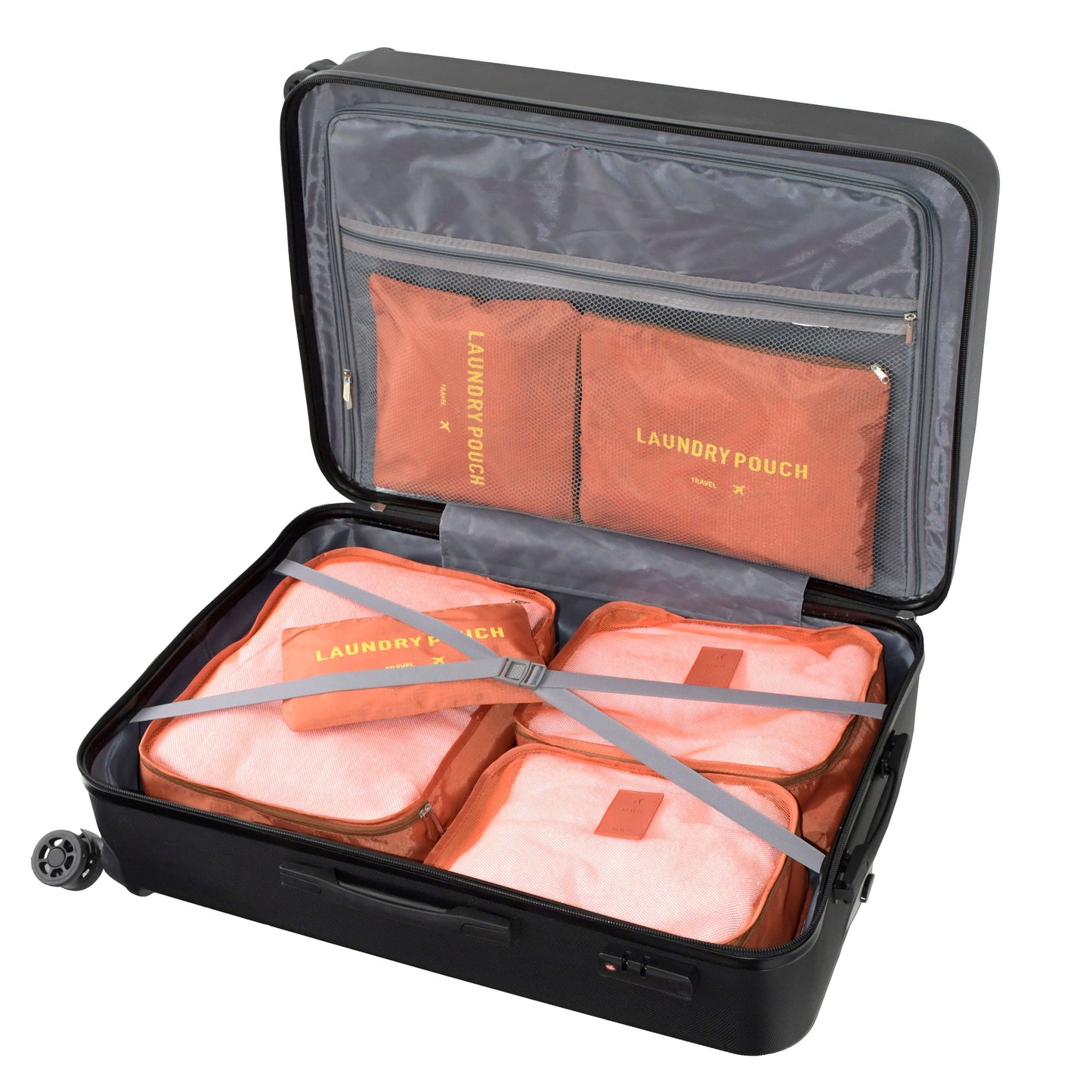 6 Piece Set Luggage Organizer