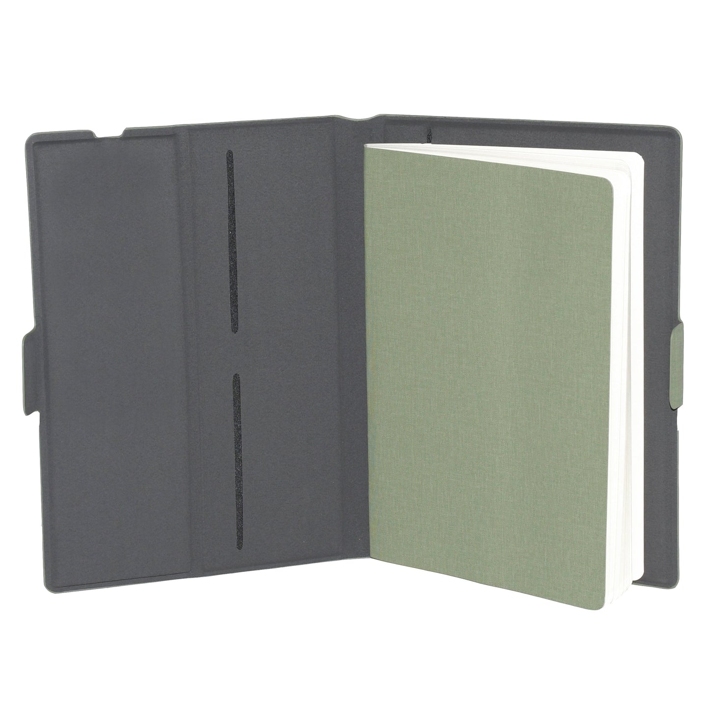 Notebook with Wireless Charge Phone Feature