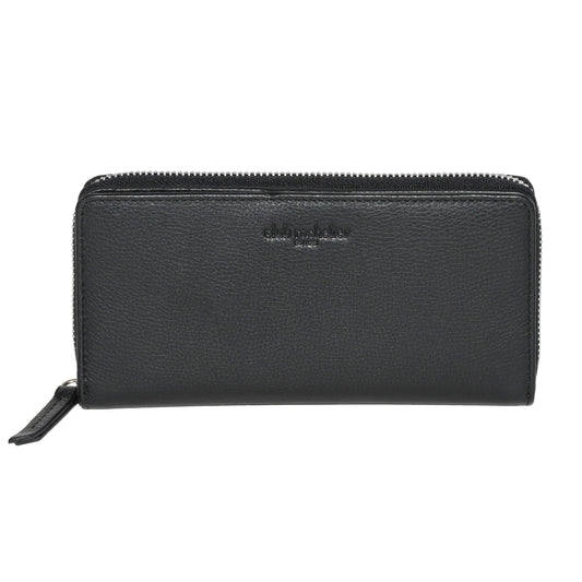 Ladies Zip Around Clutch Wallet with Tab