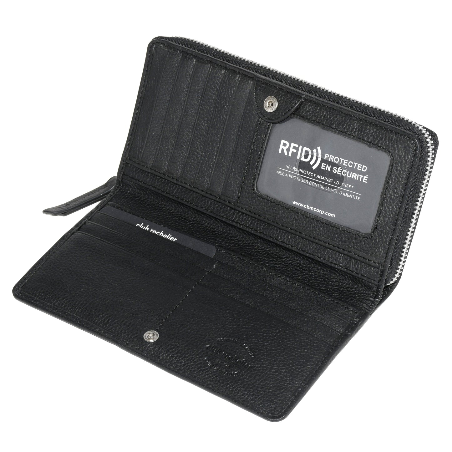 EMBRAYAGE ZIPPÉ AUTOUR AVEC LANGUETTE