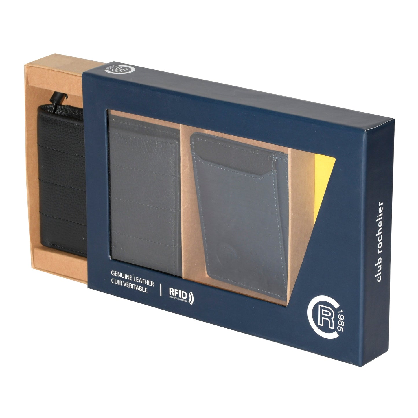 Men's Billfold with Removable Card Holder