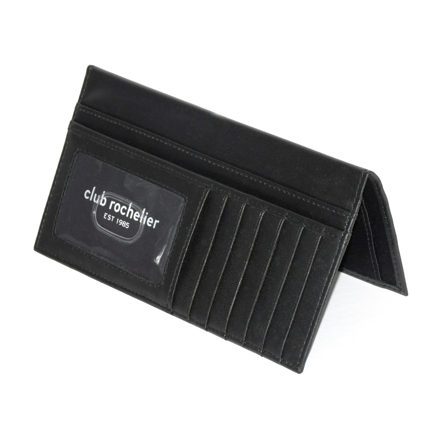 Portefeuille pochette pour femme avec chéquier et soufflet