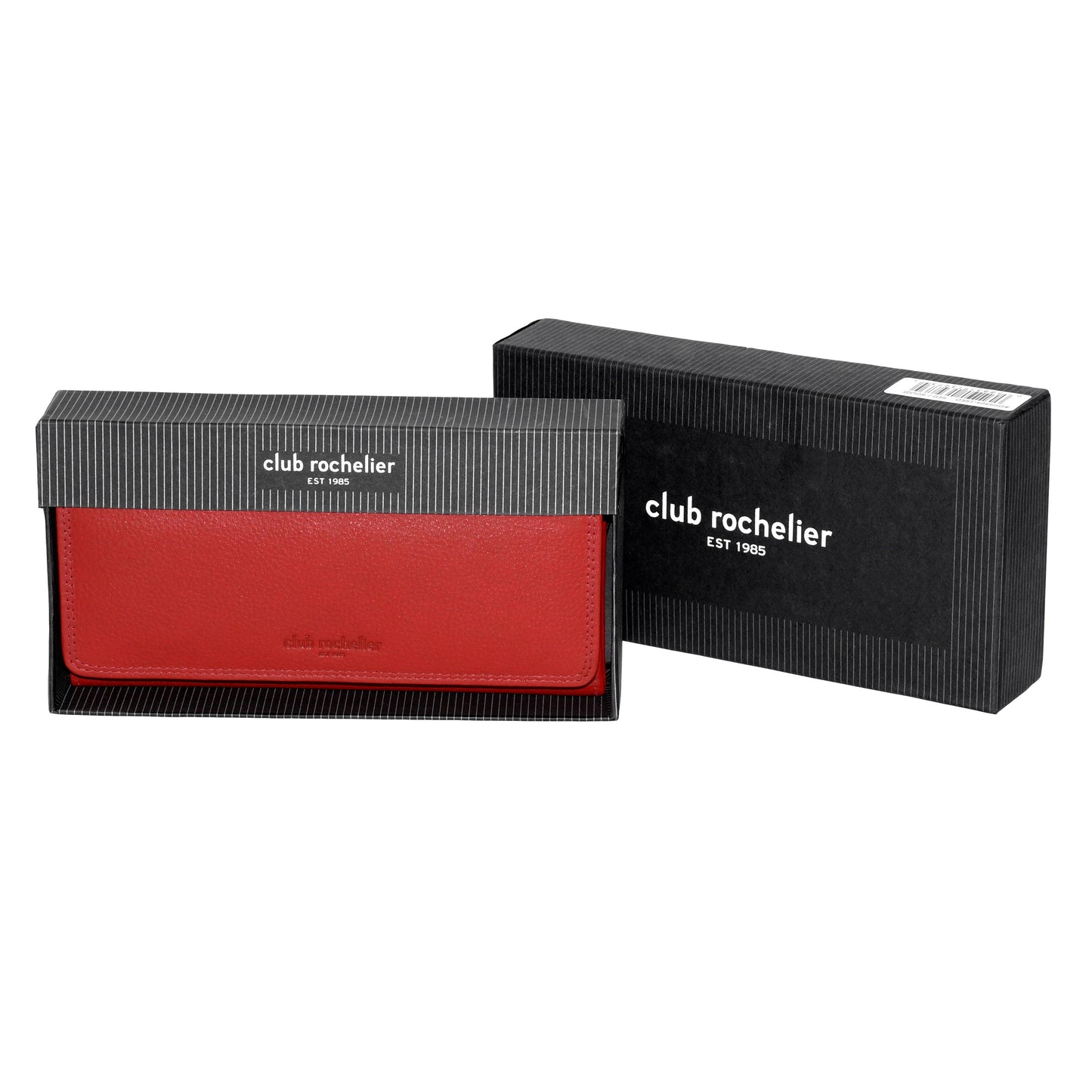 Portefeuille pochette pour femme avec chéquier et soufflet