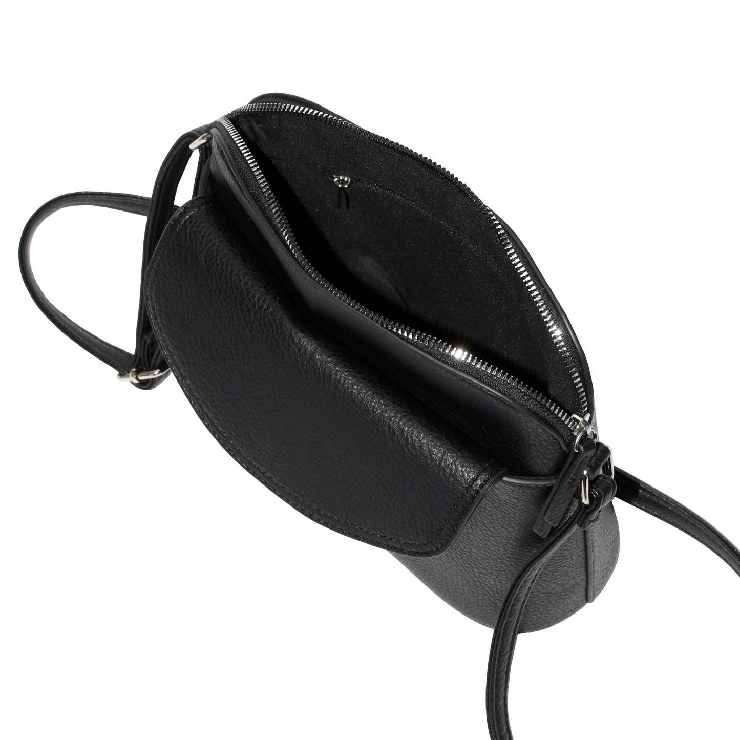 Ladies' Crossbody Bag with Front Flap