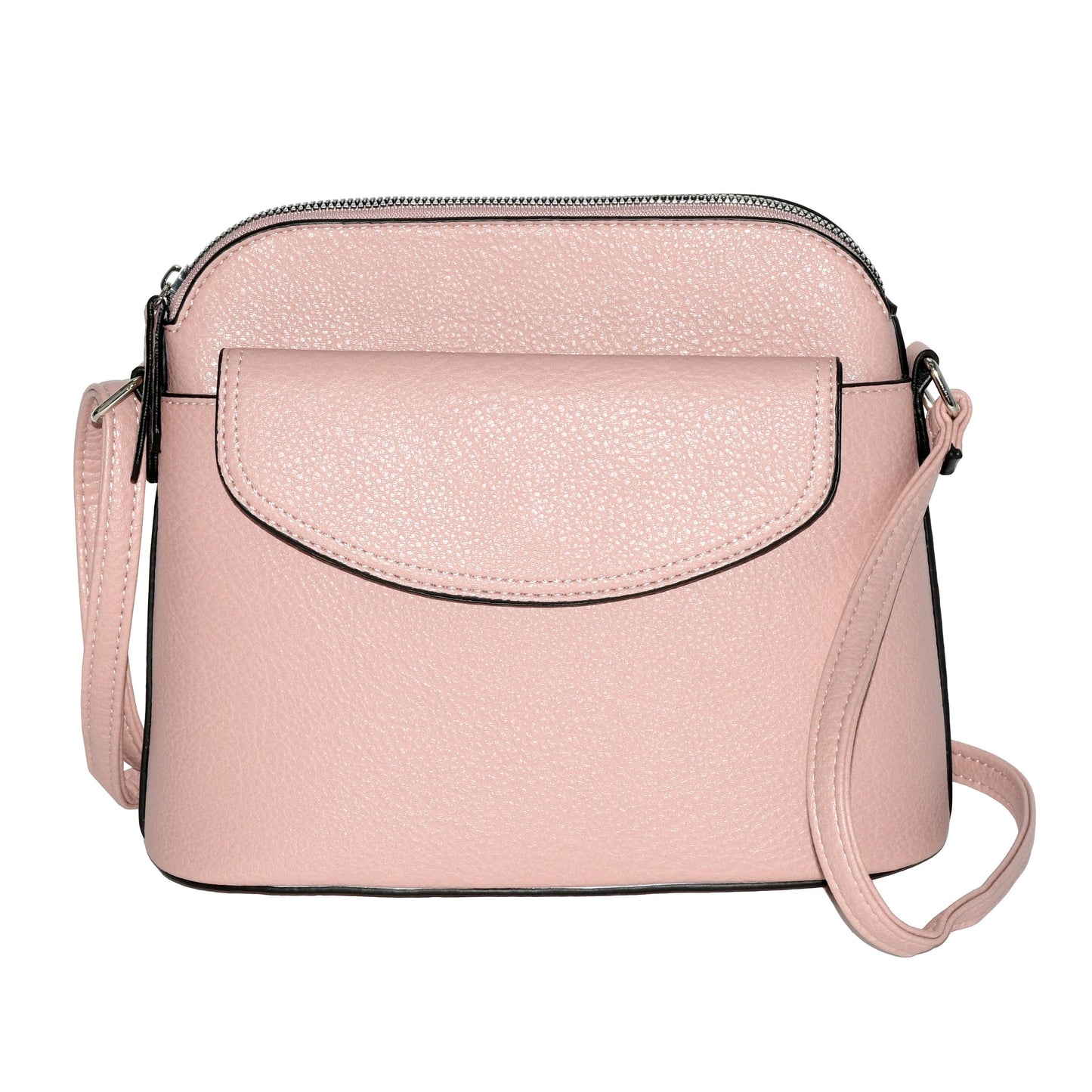 Ladies' Crossbody Bag with Front Flap