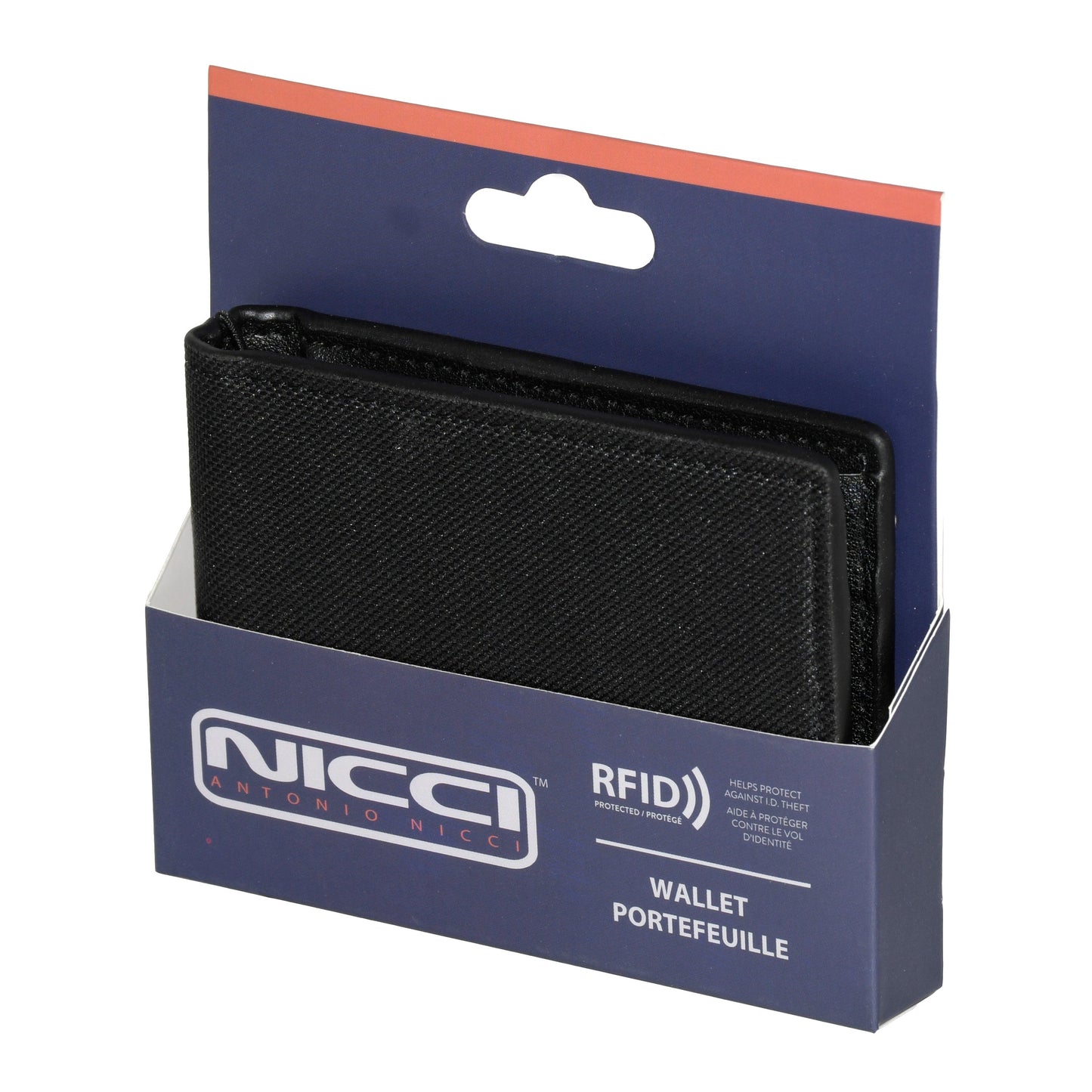 PORTEFEUILLE PLIABLE SLIM POUR HOMMES NICCI