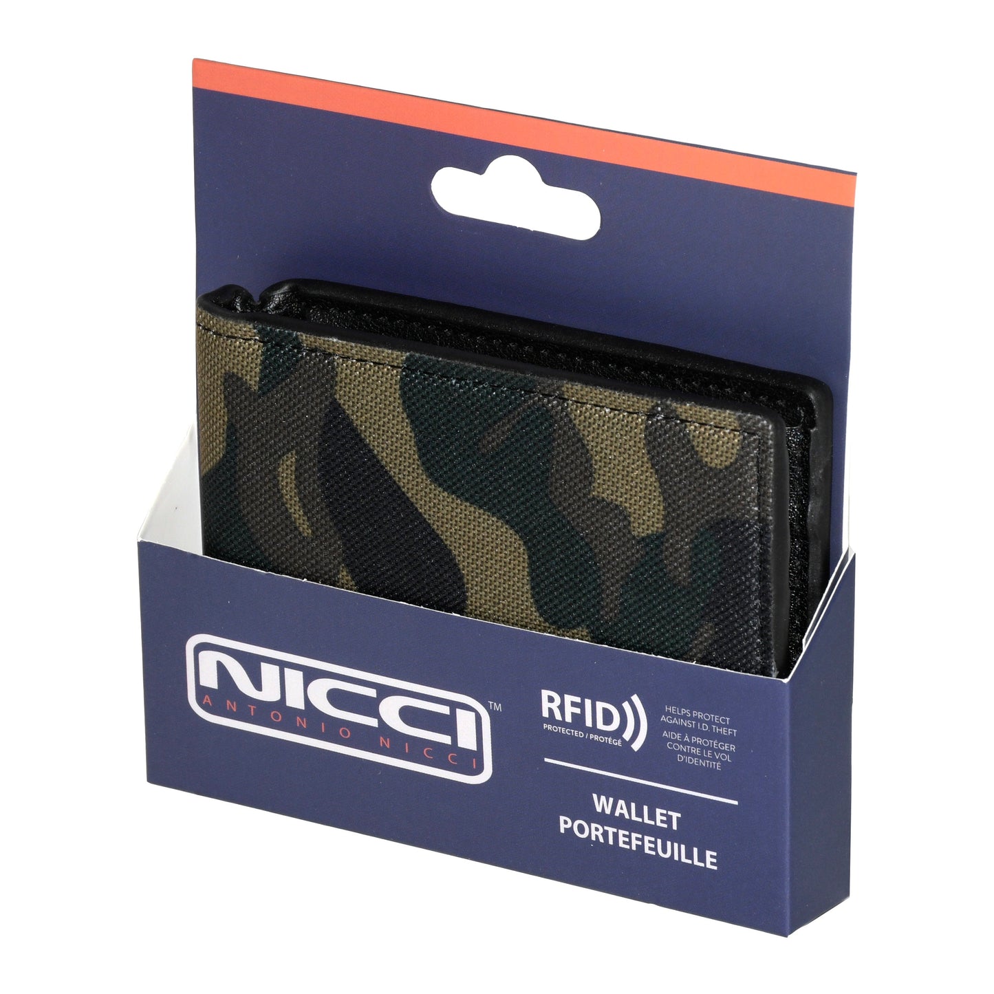 PORTEFEUILLE PLIABLE SLIM POUR HOMMES NICCI