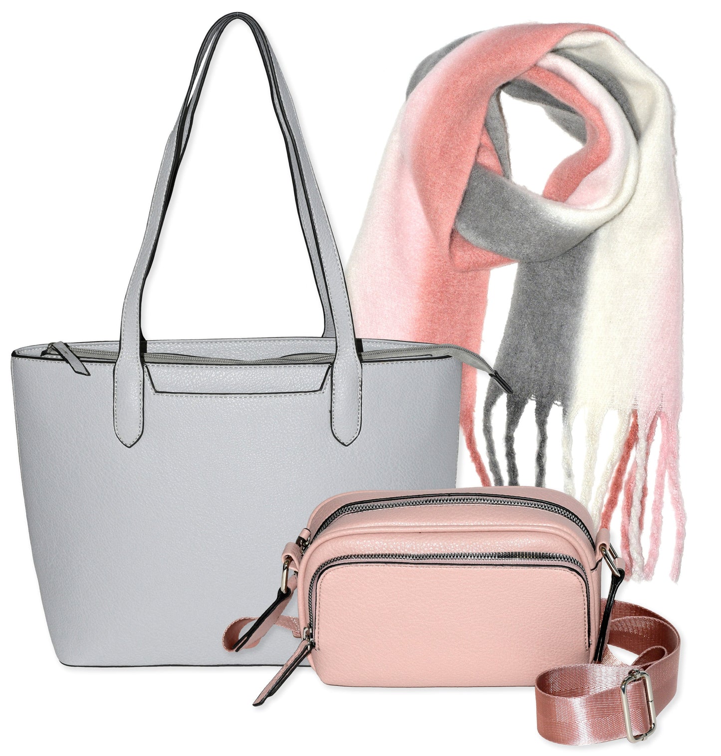 Tote/ Crossbody bag/ Scarf