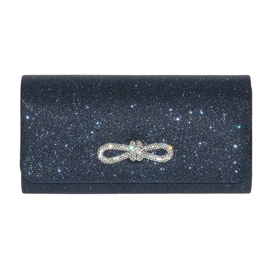 Evening Bag with Glitter Bow