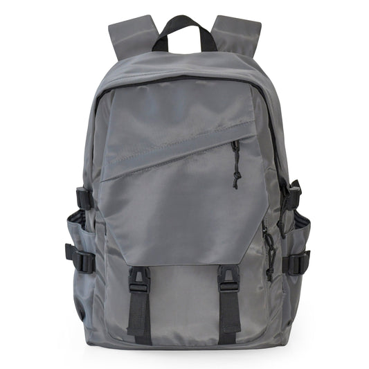 Large Double Buckle Flap Front Backpack