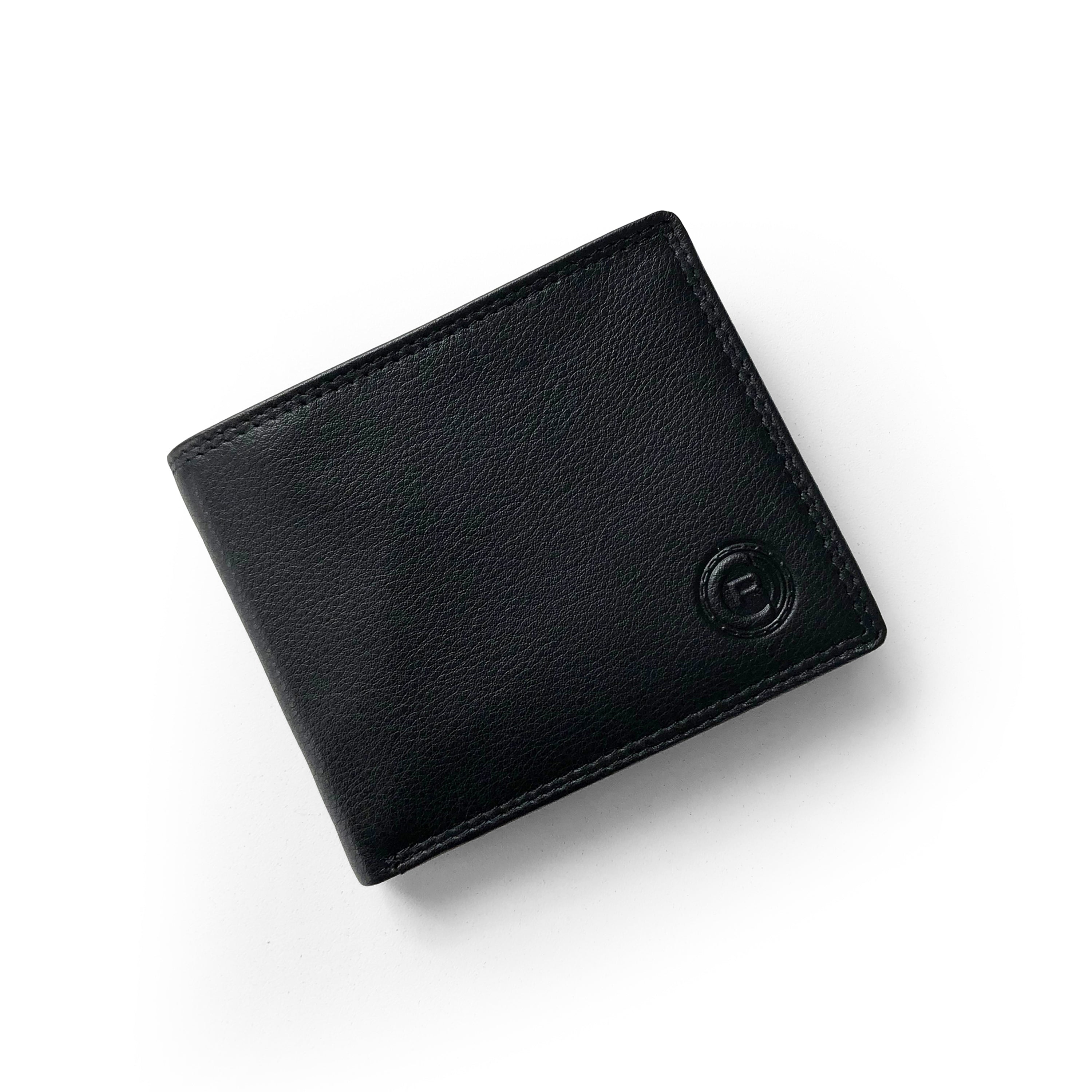 Men's Slimfold Wallet with Center Wing