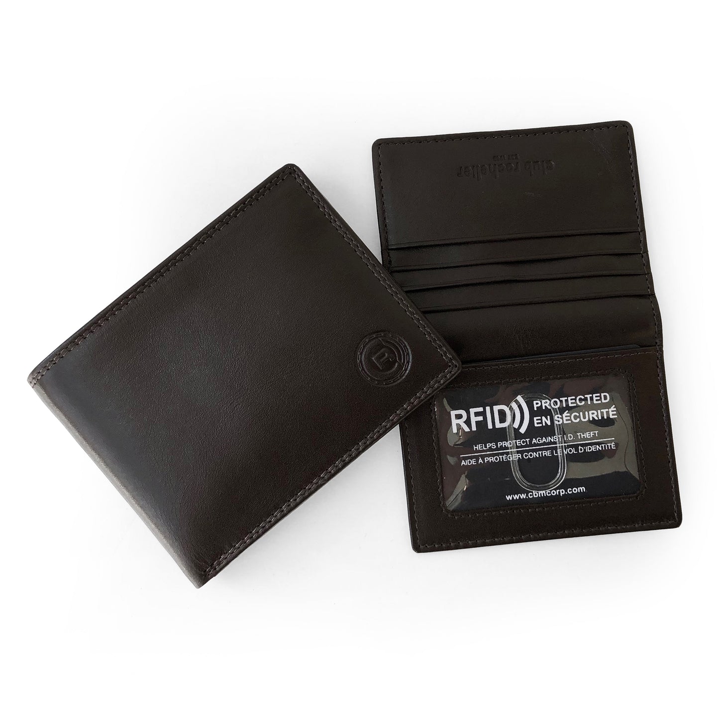 Men's Wallet with Removable Flap