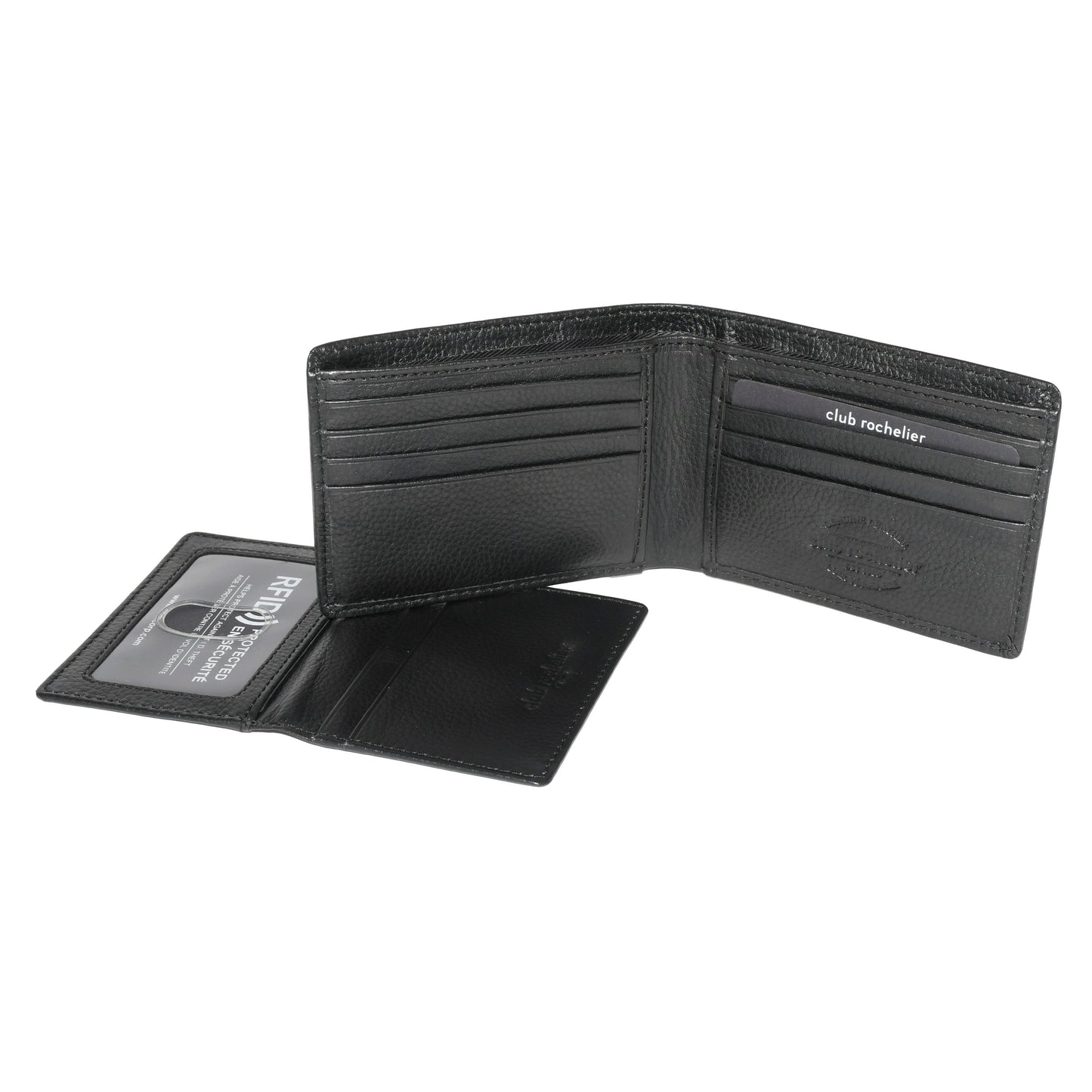 Men's Slimfold Wallet with Removable ID