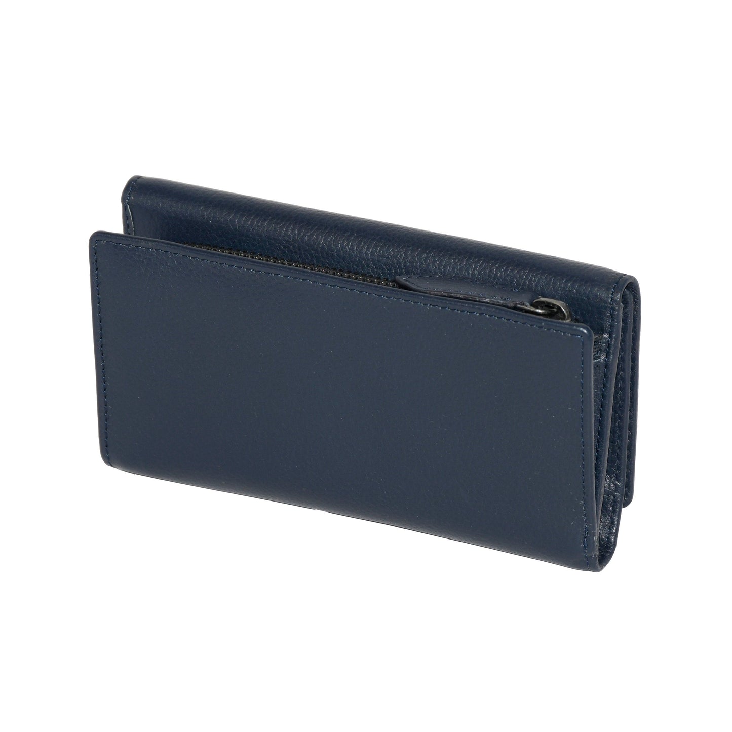 Ladies Medium Full Leather Clutch Wallet