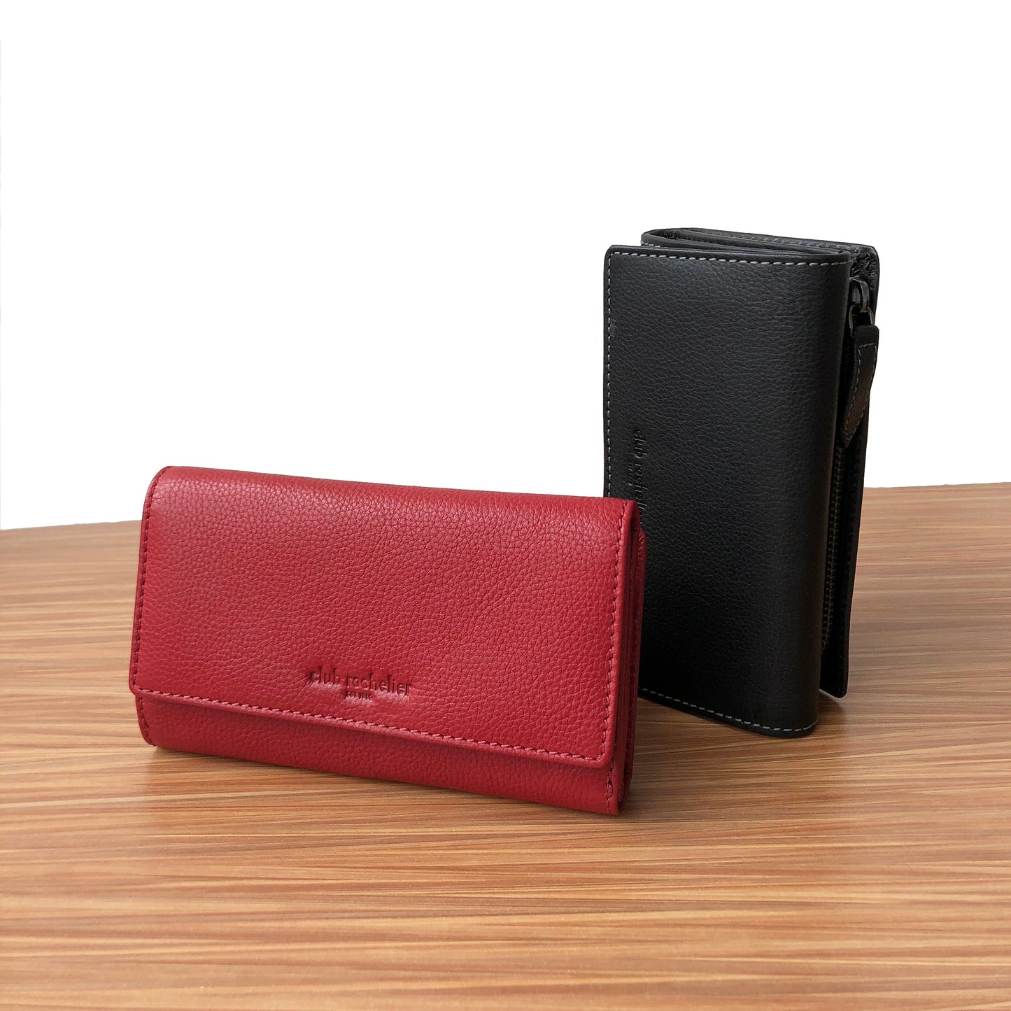 Ladies Medium Full Leather Clutch Wallet