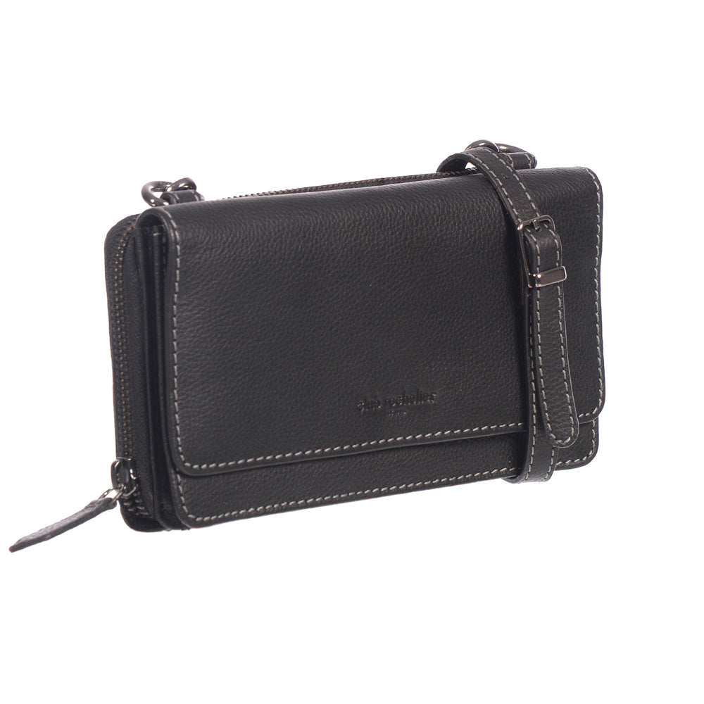 Ladies Large Full Leather Wallet on String