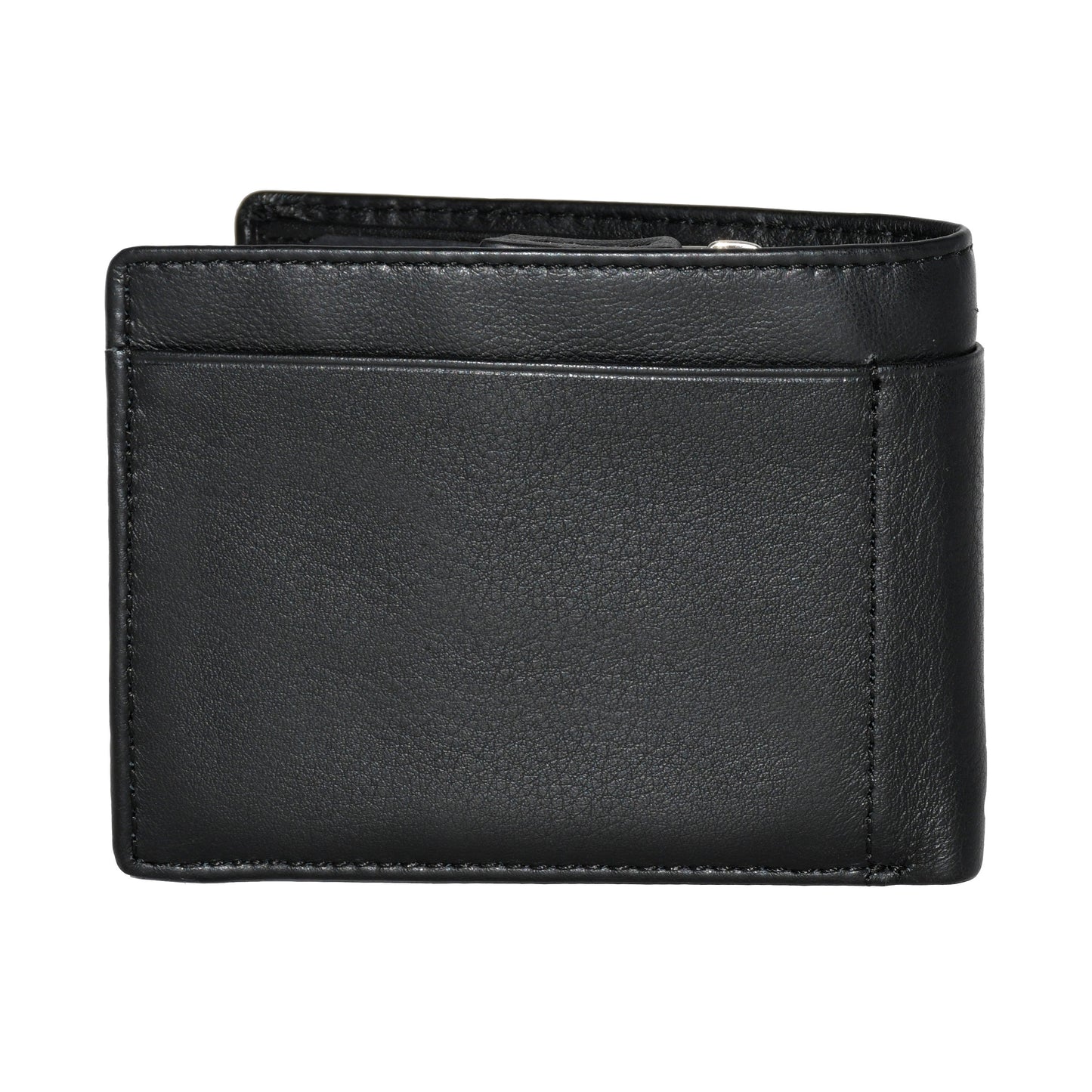 Men's Wallet with Zippered Pocket