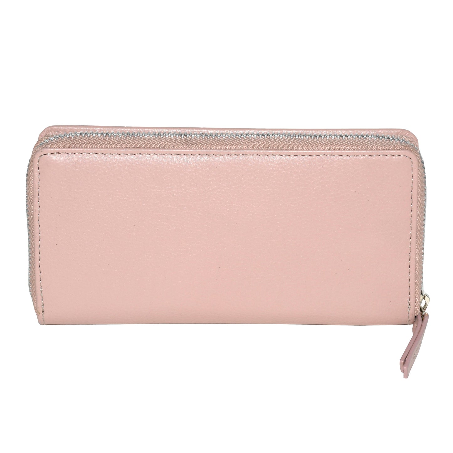 Ladies Zip Around Clutch Wallet with Tab