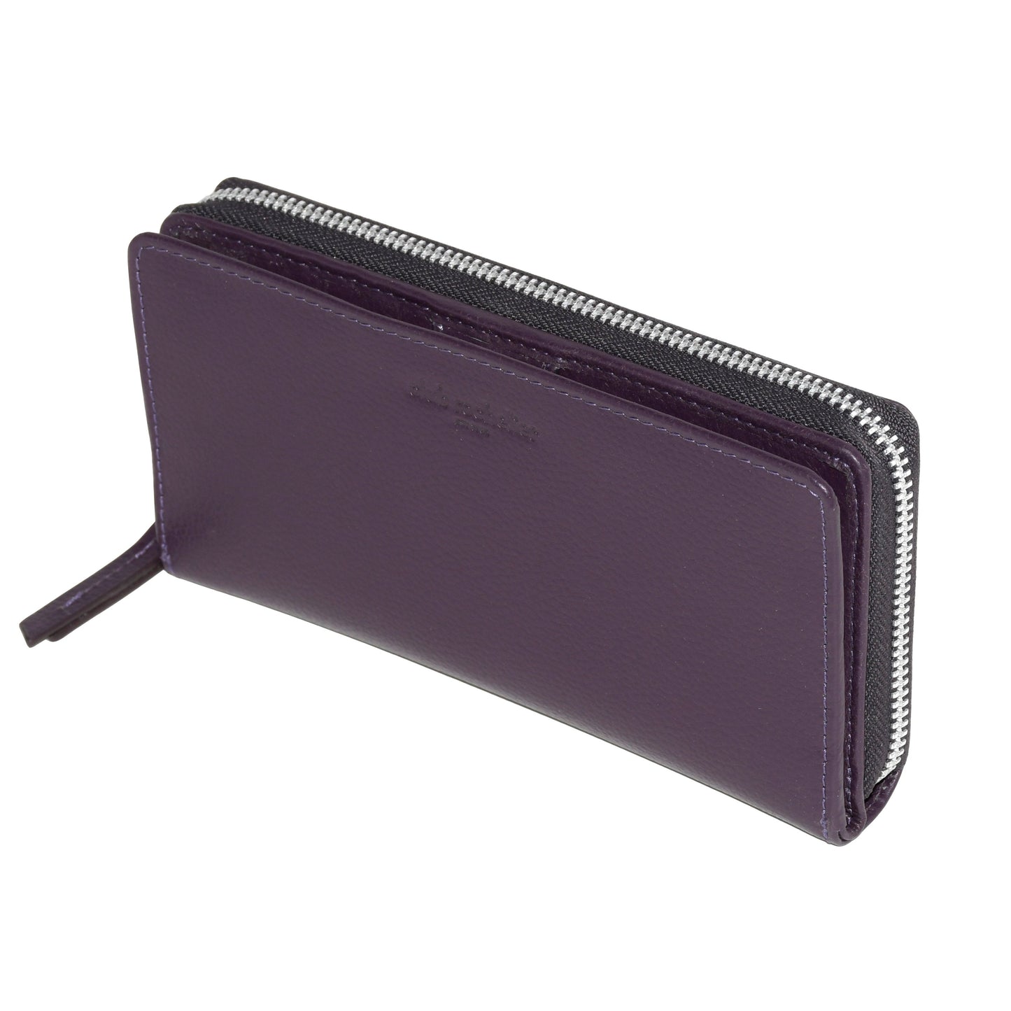 Ladies Zip Around Clutch Wallet with Tab