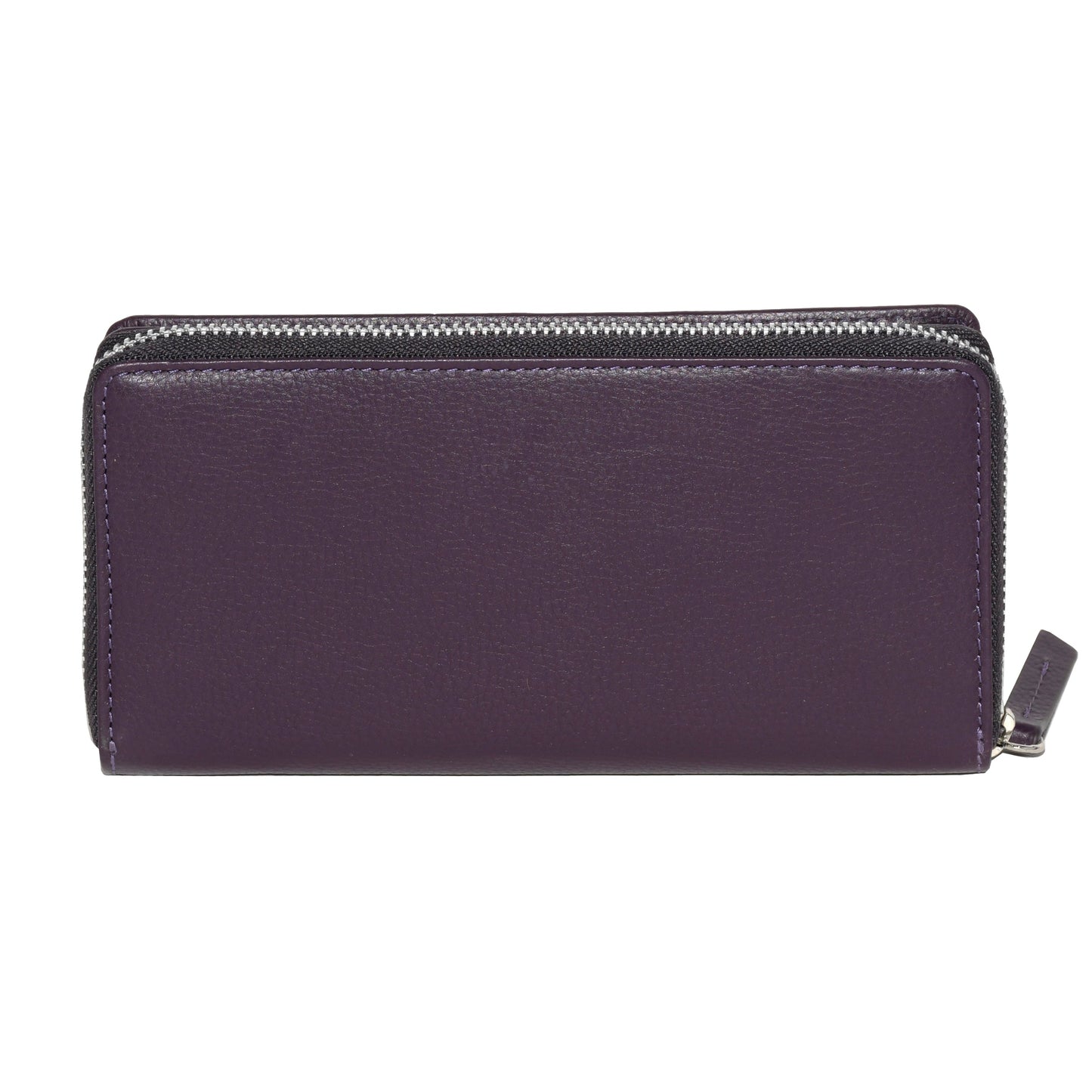 Ladies Zip Around Clutch Wallet with Tab