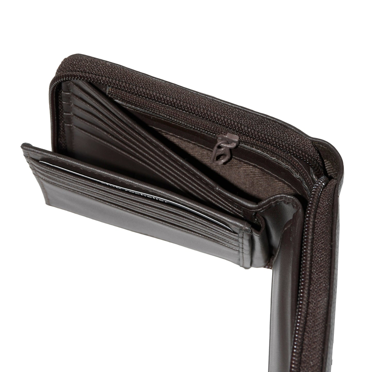 Men's Zip Around Billfold Wallet