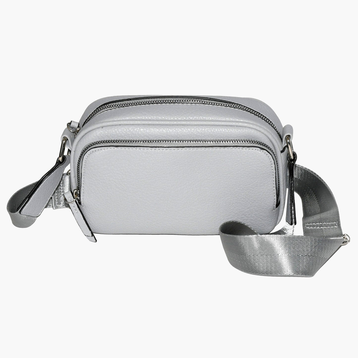 Ladies' Crossbody Bag with Front Zipper Pocket