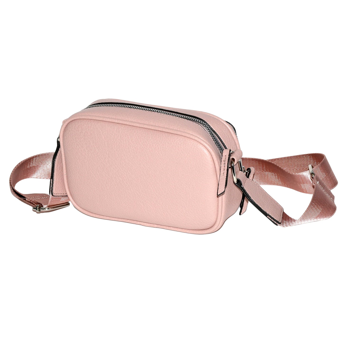 Ladies' Crossbody Bag with Front Zipper Pocket